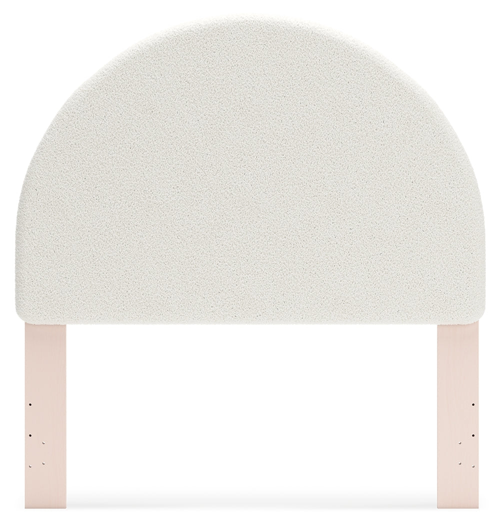 Wistenpine Blush Full Upholstered Panel Headboard