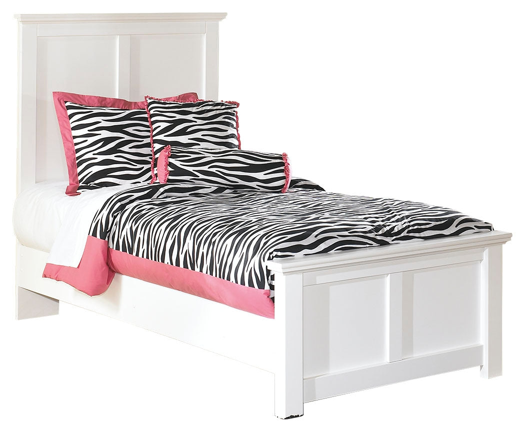 Bostwick Shoals Twin Panel Bedroom Set with Dresser and Mirror