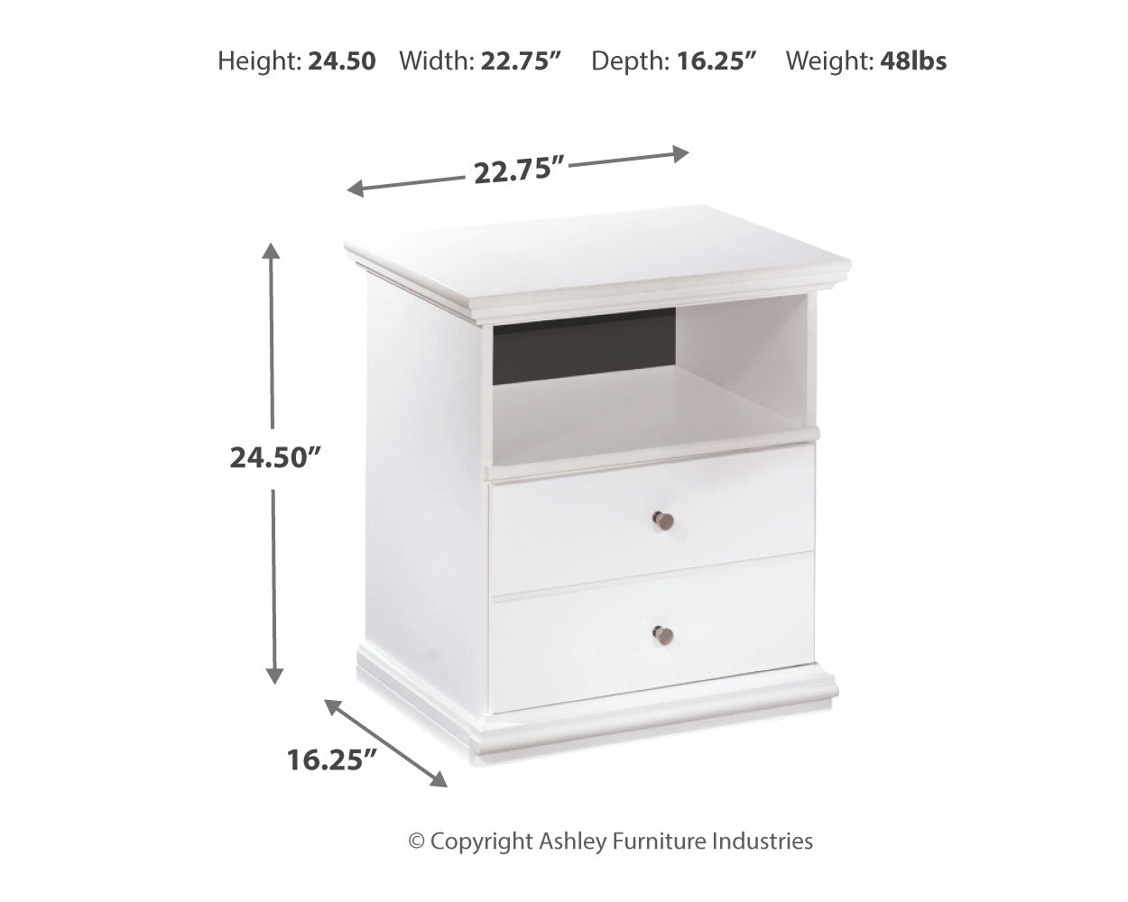 Bostwick Shoals White Queen Panel Bedroom Set with Mirrored Dresser, Chest and 2 Nightstands