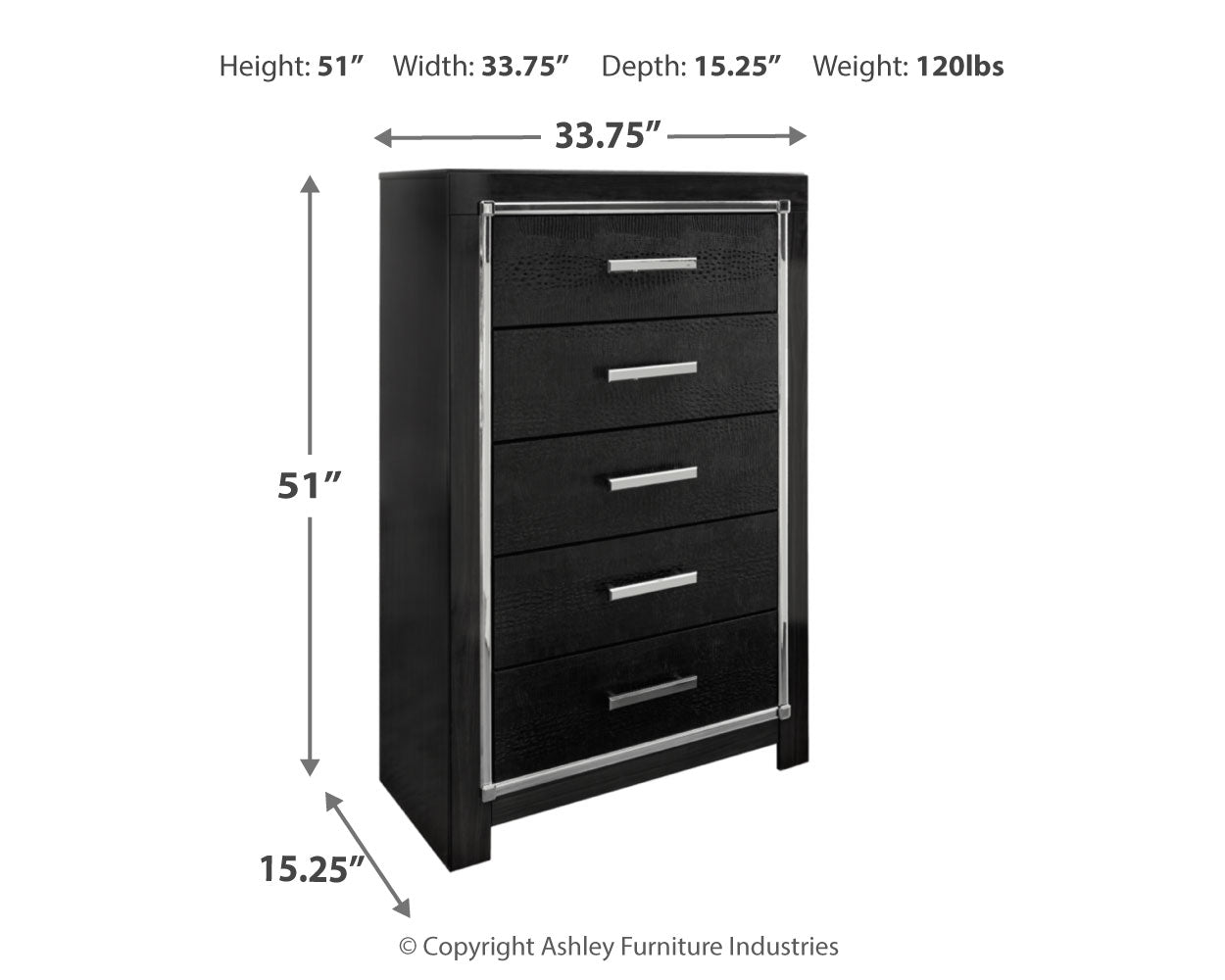 Kaydell Queen Panel Storage Bedroom Set with Chest and 2 Nightstands