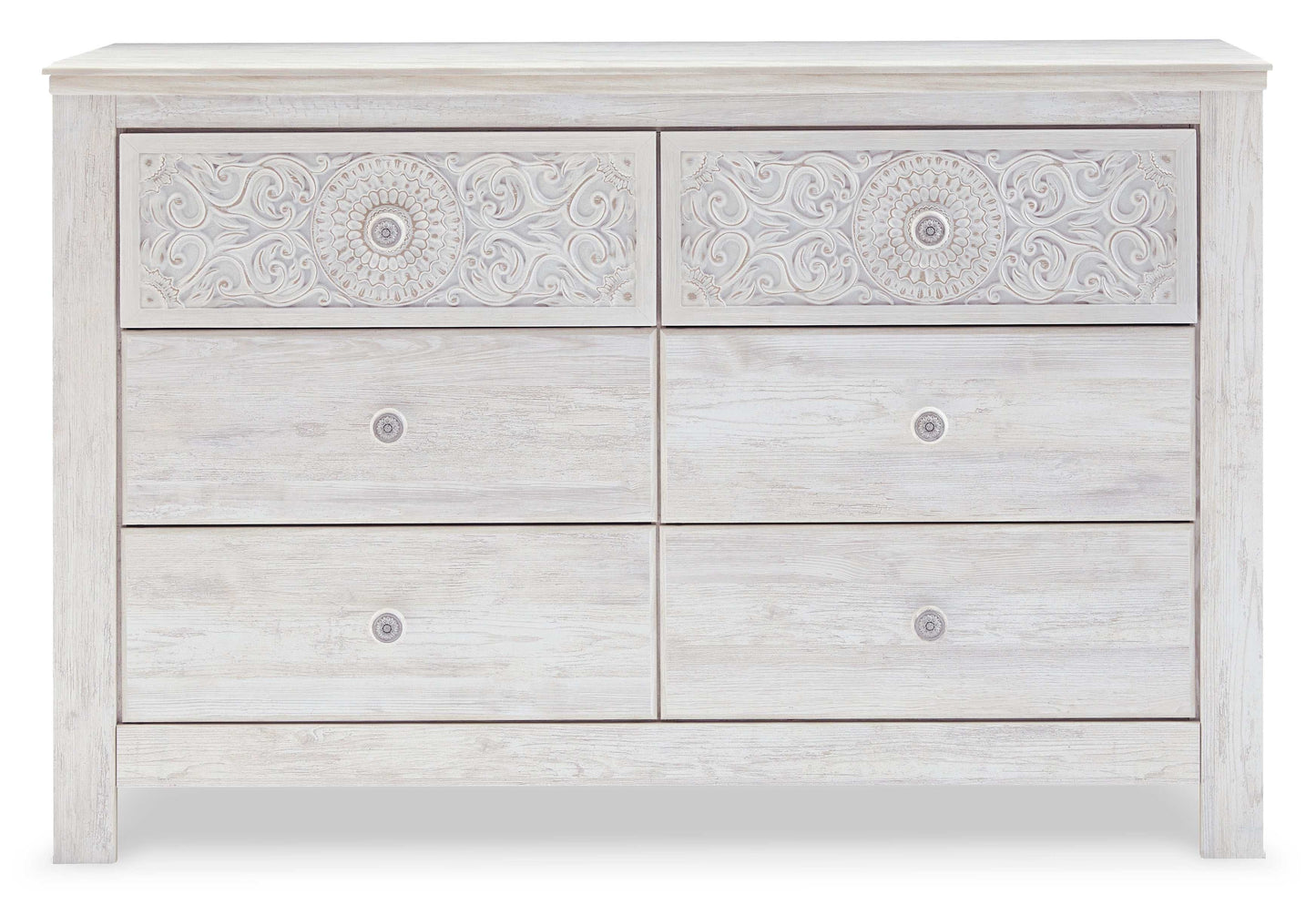 Paxberry Whitewash Dresser