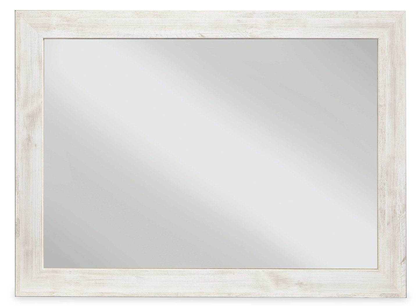 Paxberry Whitewash Bedroom Mirror