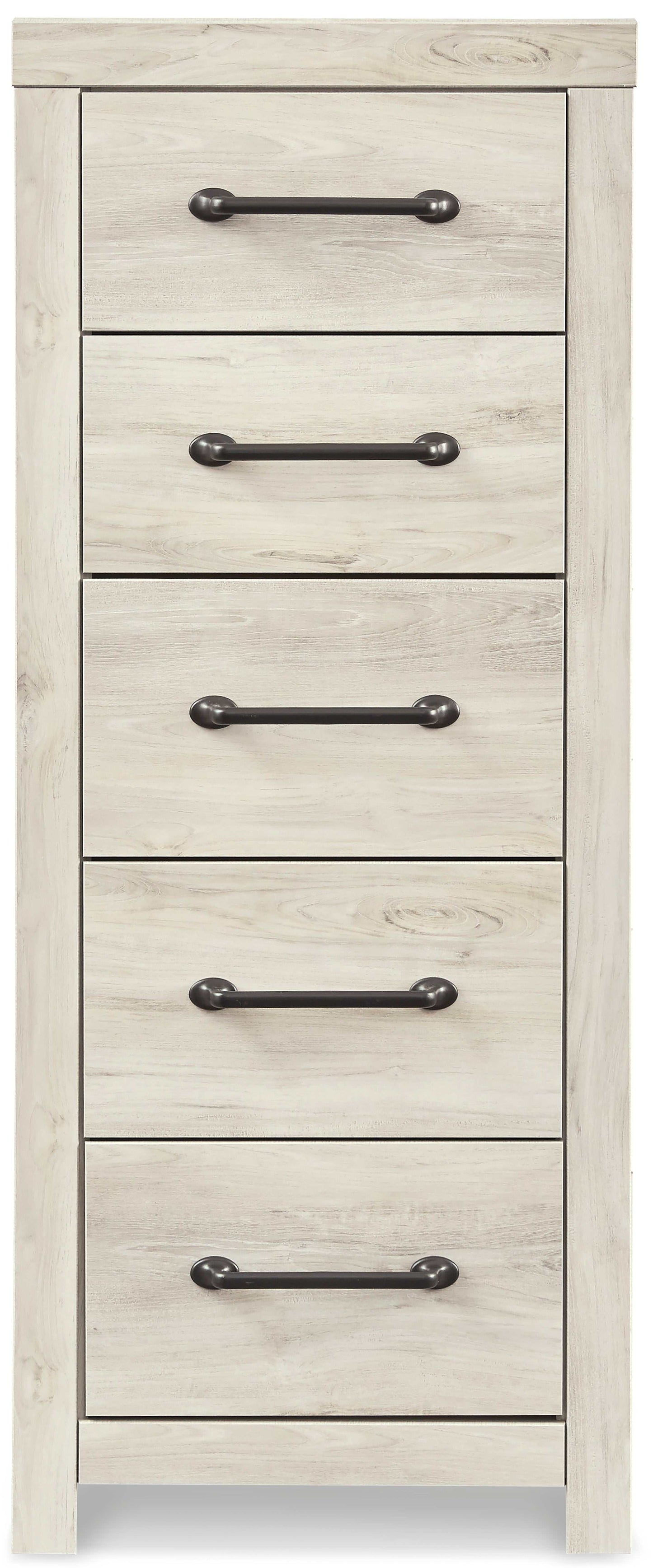 Cambeck Whitewash Narrow Chest of Drawers