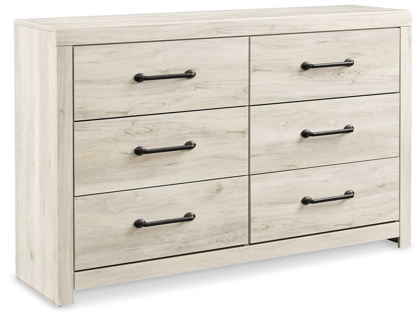 Cambeck Whitewash Full Panel Bedroom Set w/ 4 Storage Drawers