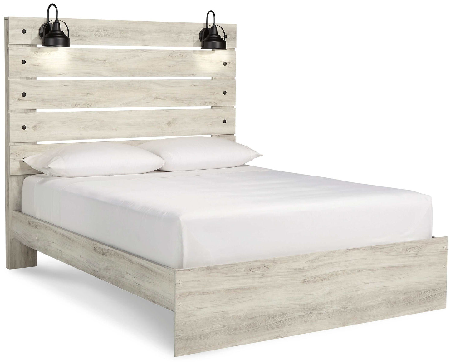 Cambeck Whitewash Queen Panel Bed