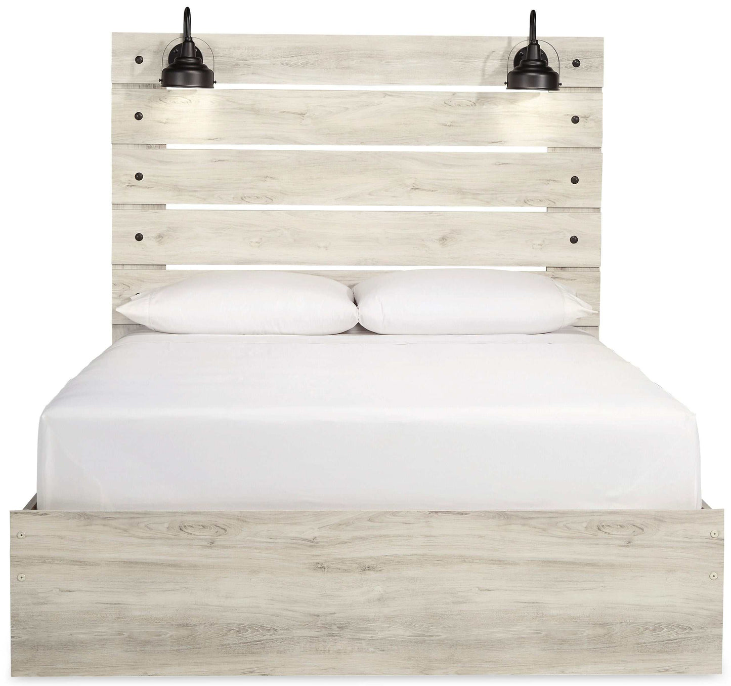 Cambeck Whitewash Queen Panel Bed