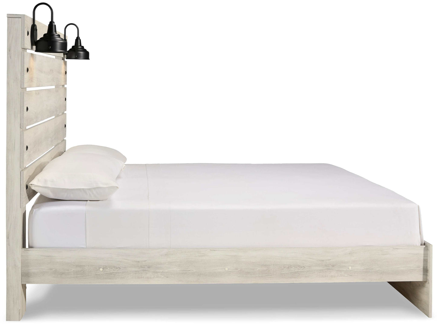 Cambeck Whitewash King Panel Bed