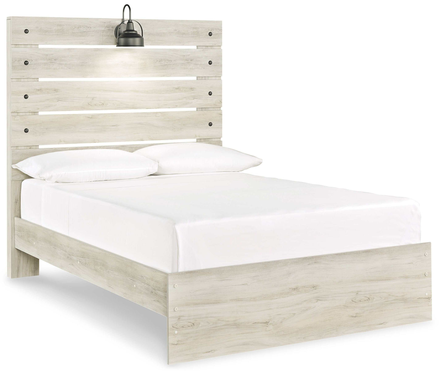 Cambeck Whitewash Full Panel Bed