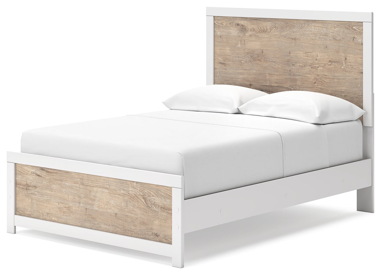 Charbitt Two-tone Full Panel Bed