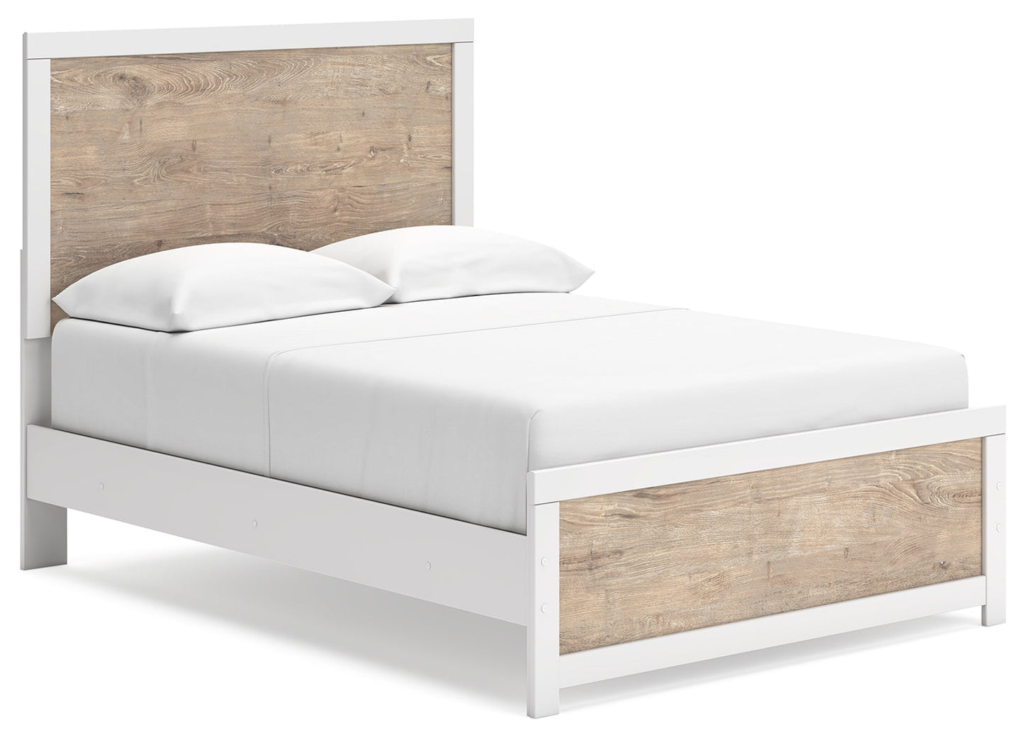 Charbitt Two-tone Full Panel Bed