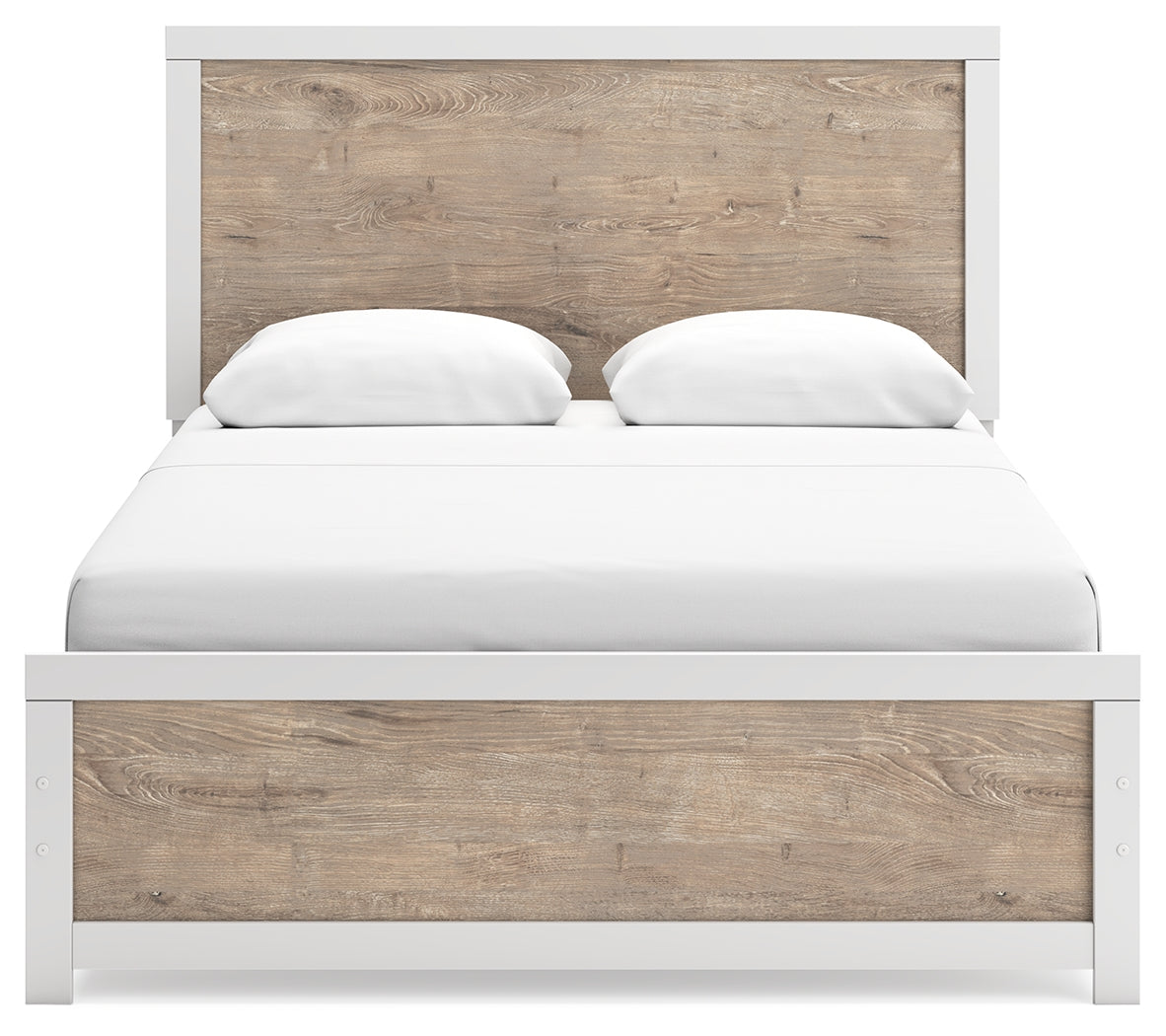 Charbitt Two-tone Queen Panel Bed