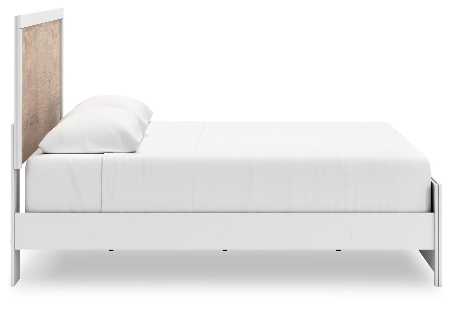 Charbitt Two-tone King Panel Bed