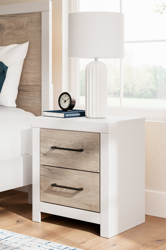 Charbitt Two-tone Nightstand