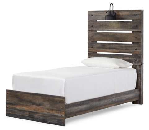 Drystan Multi Tone Twin Panel Bed