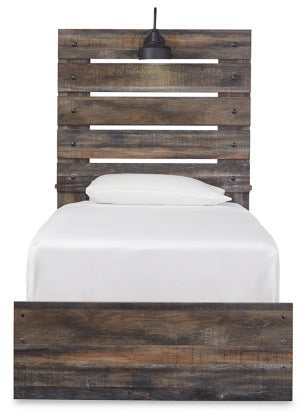 Drystan Multi Tone Twin Panel Bed