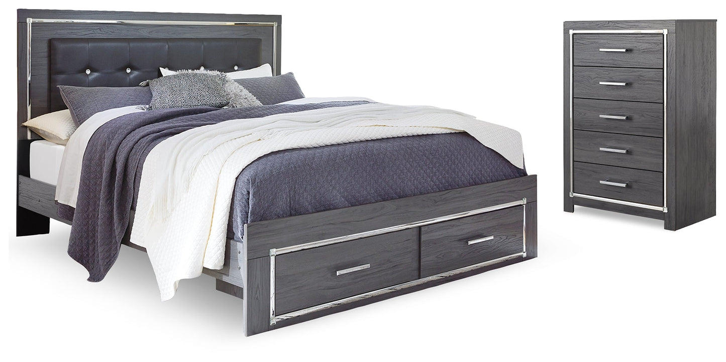 Lodanna King Storage Bedroom Set with Chest