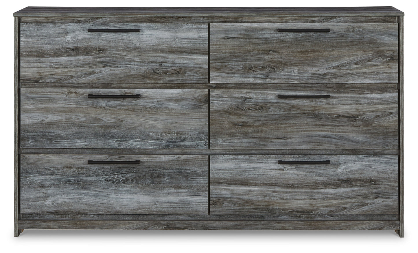 Baystorm Gray Full Panel Headboard, Dresser and Nightstand