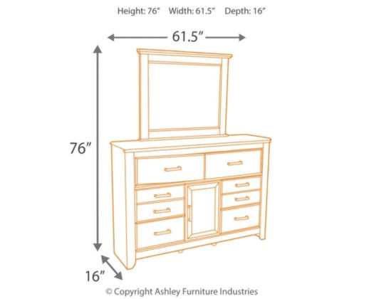 Juararo Dark Brown Bedroom Sets