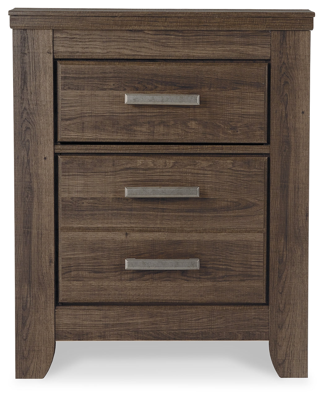 Juararo Brown California King Poster Bedroom Set with Dresser, Mirror, Chest and 2 Nightstands