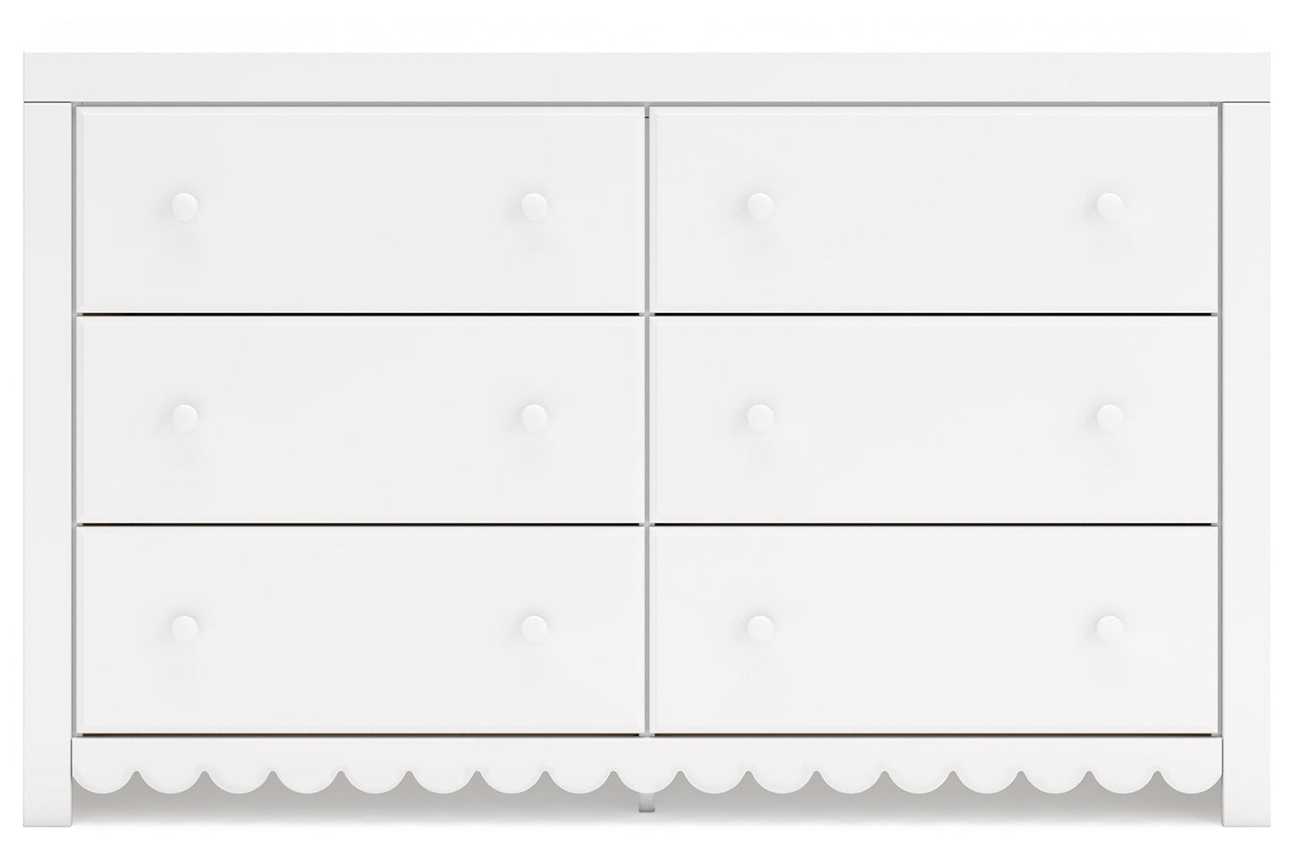 Mollviney White Dresser