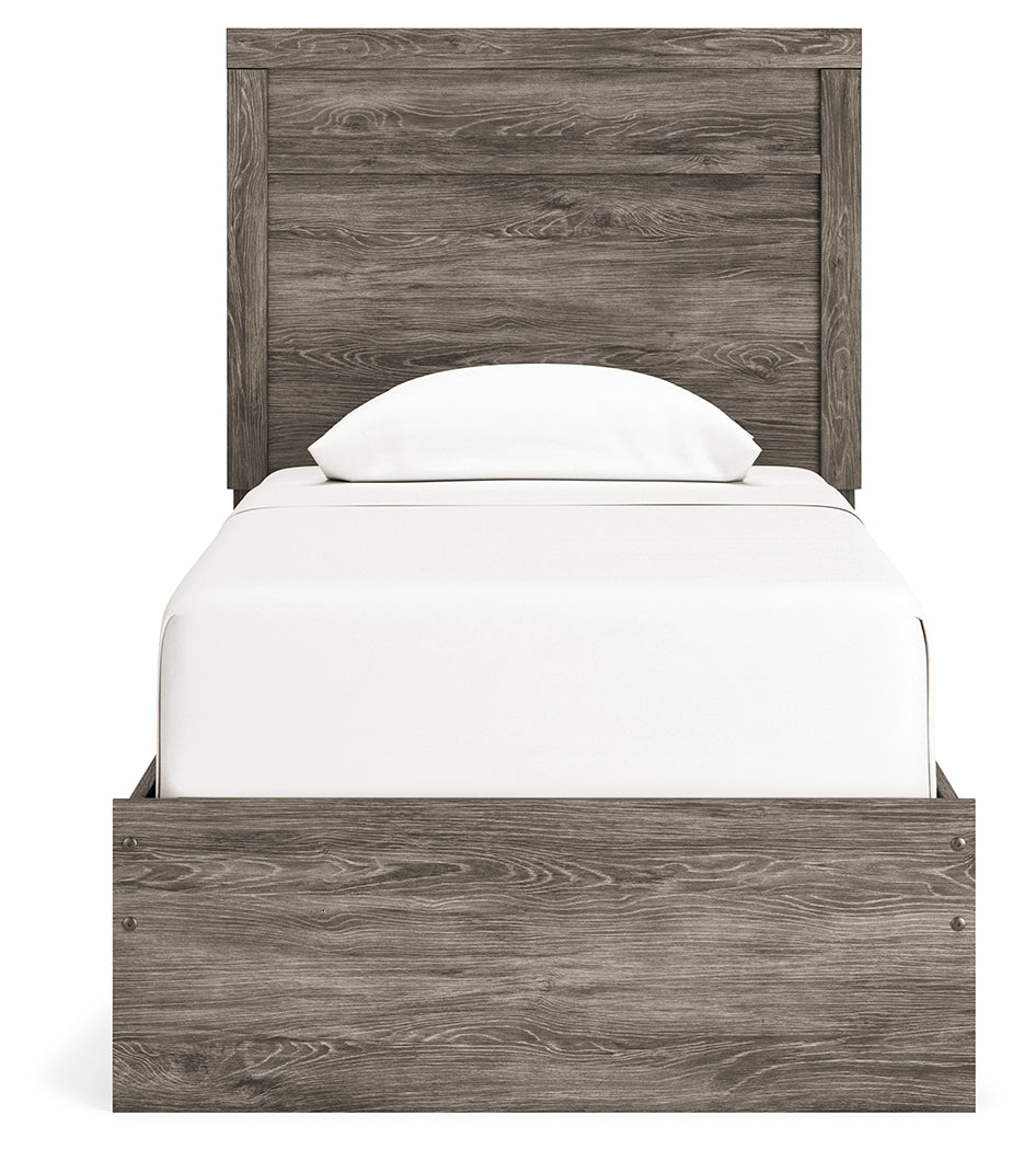 Ralinksi Gray Twin Panel Bed