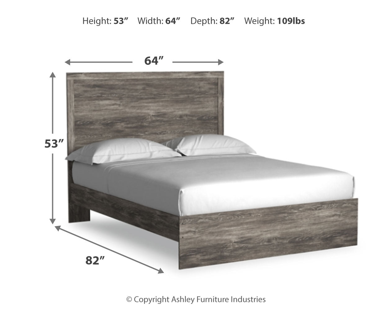 Ralinksi Queen Panel Bedroom Set with Dresser and Mirror