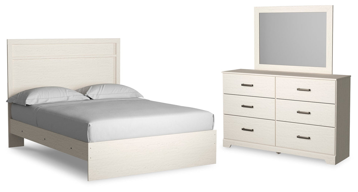 Stelsie Queen Panel Bedroom Set with Dresser and Mirror