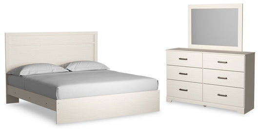 Stelsie King Panel Bedroom Set with Dresser and Mirror