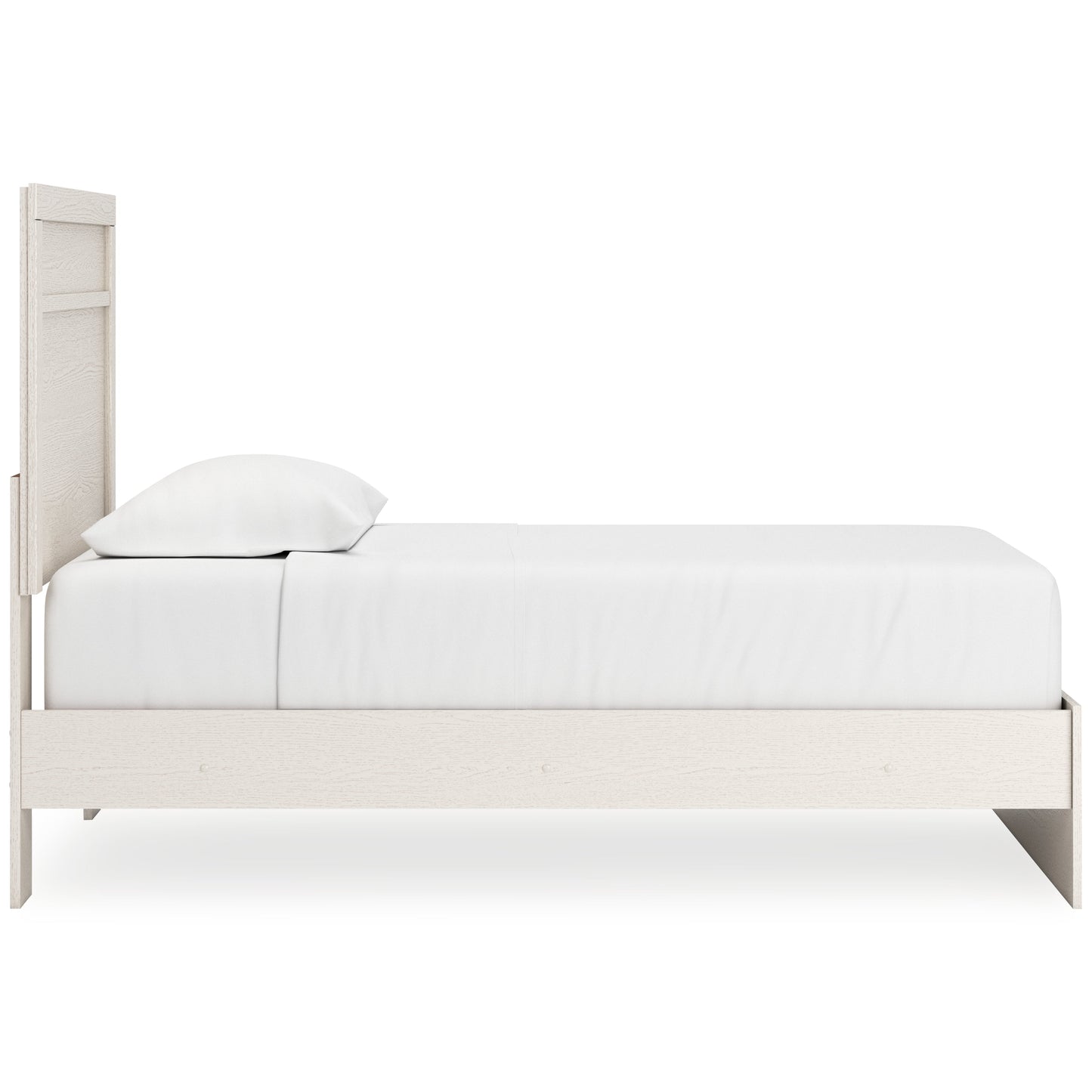 Stelsie White Twin Panel Bed