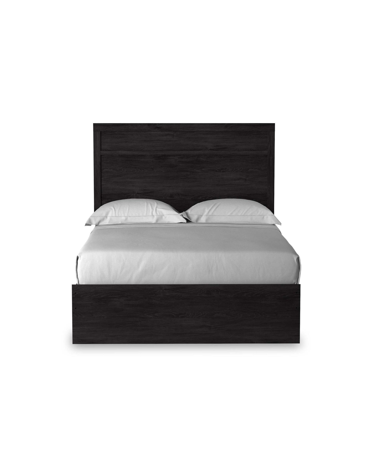 Belachime Black Full Panel Bed