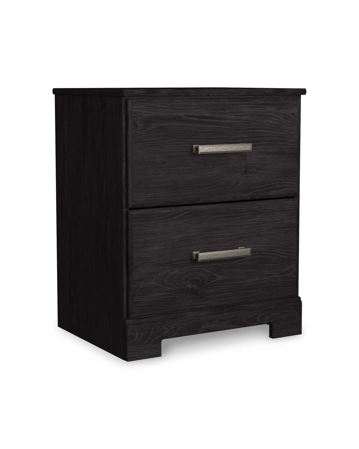 Belachime Black Nightstand