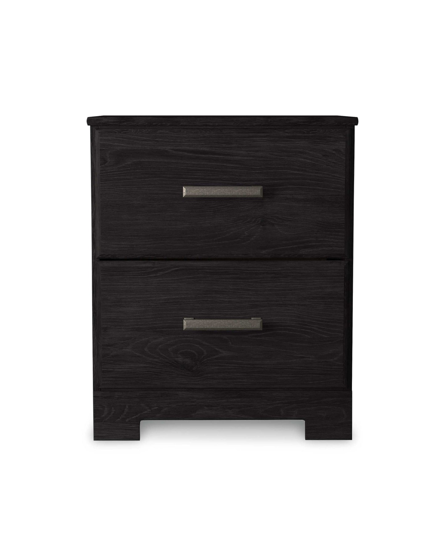 Belachime Black Nightstand