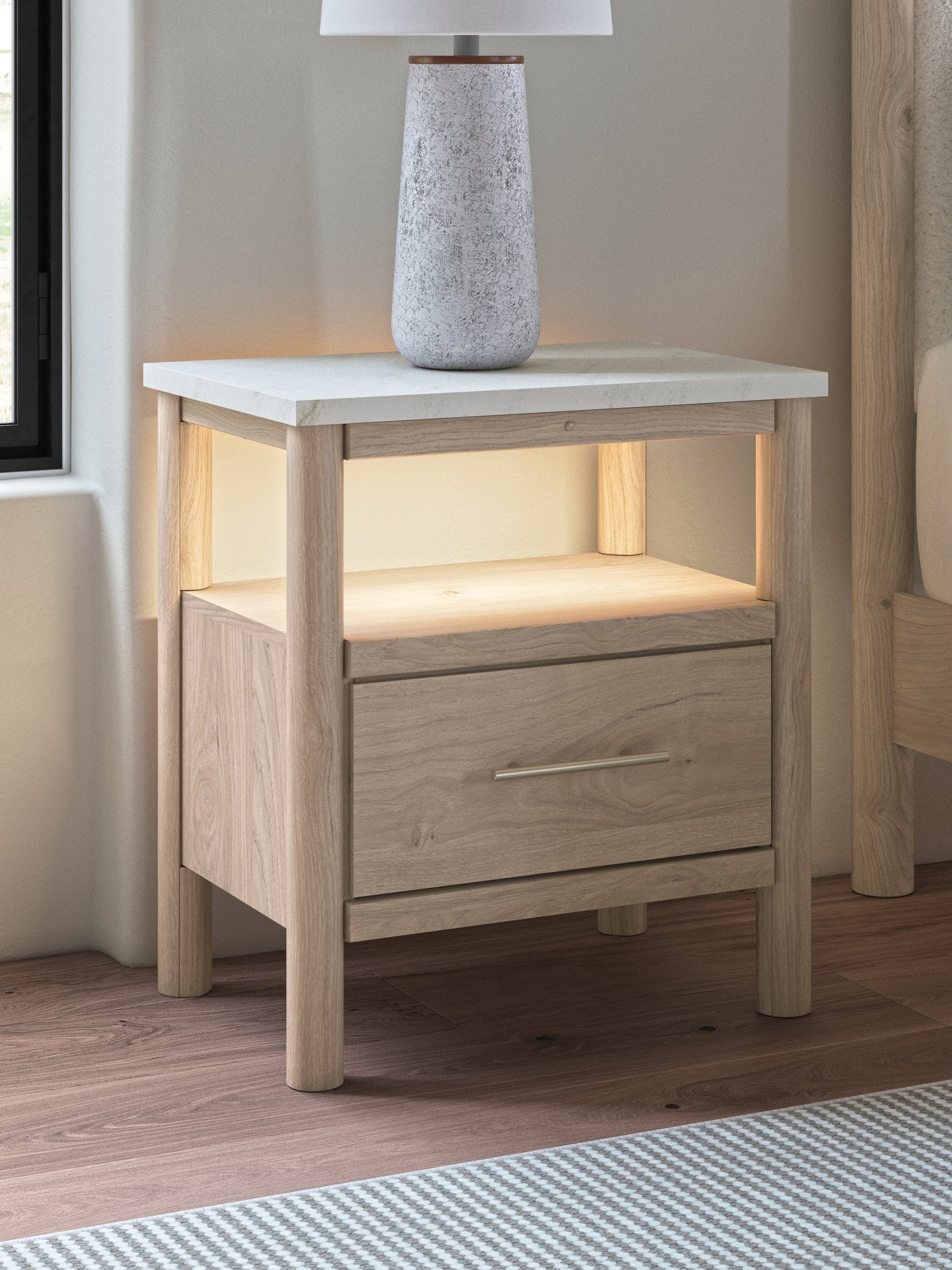 Cadmori Two-tone Nightstand