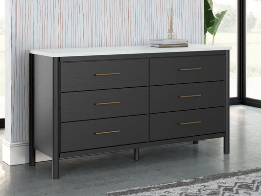 Cadmori Black/White Dresser