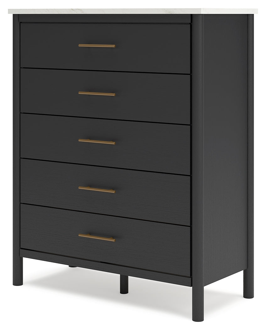 Cadmori Black/White Chest of Drawers