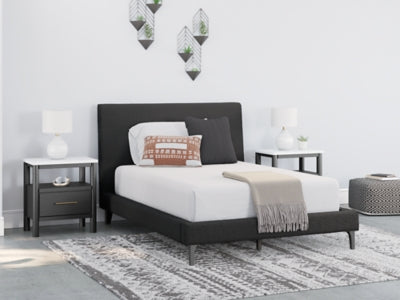 Cadmori Black Full Bed w/Roll Slats - Ornate Home