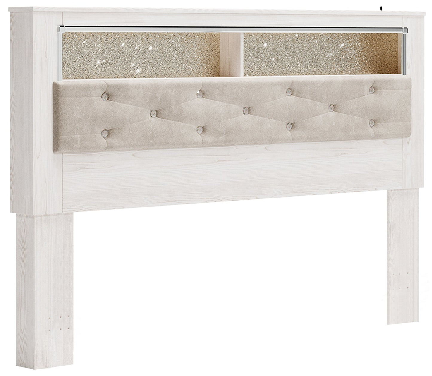 Altyra King Bookcase Headboard, Dresser and Mirror