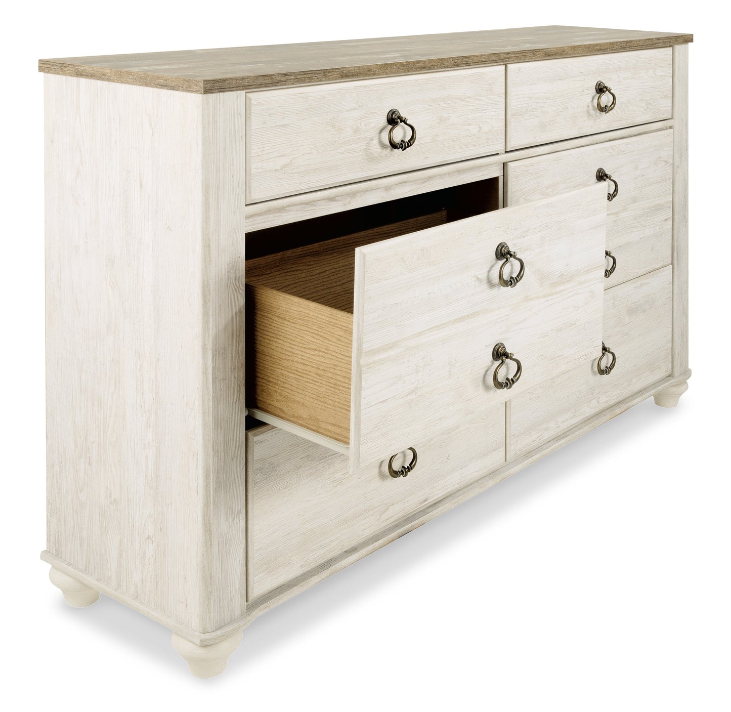 Willowton Whitewash Dresser