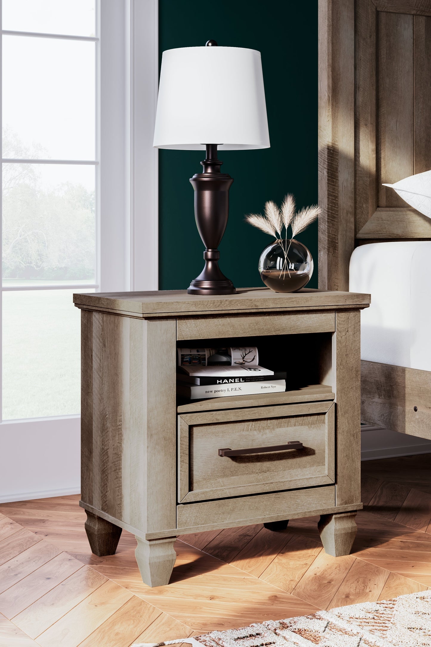 Yarbeck Sand Nightstand