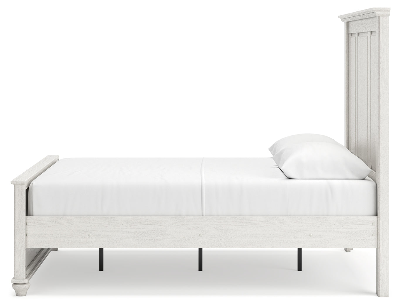 Grantoni White Queen Panel Bed