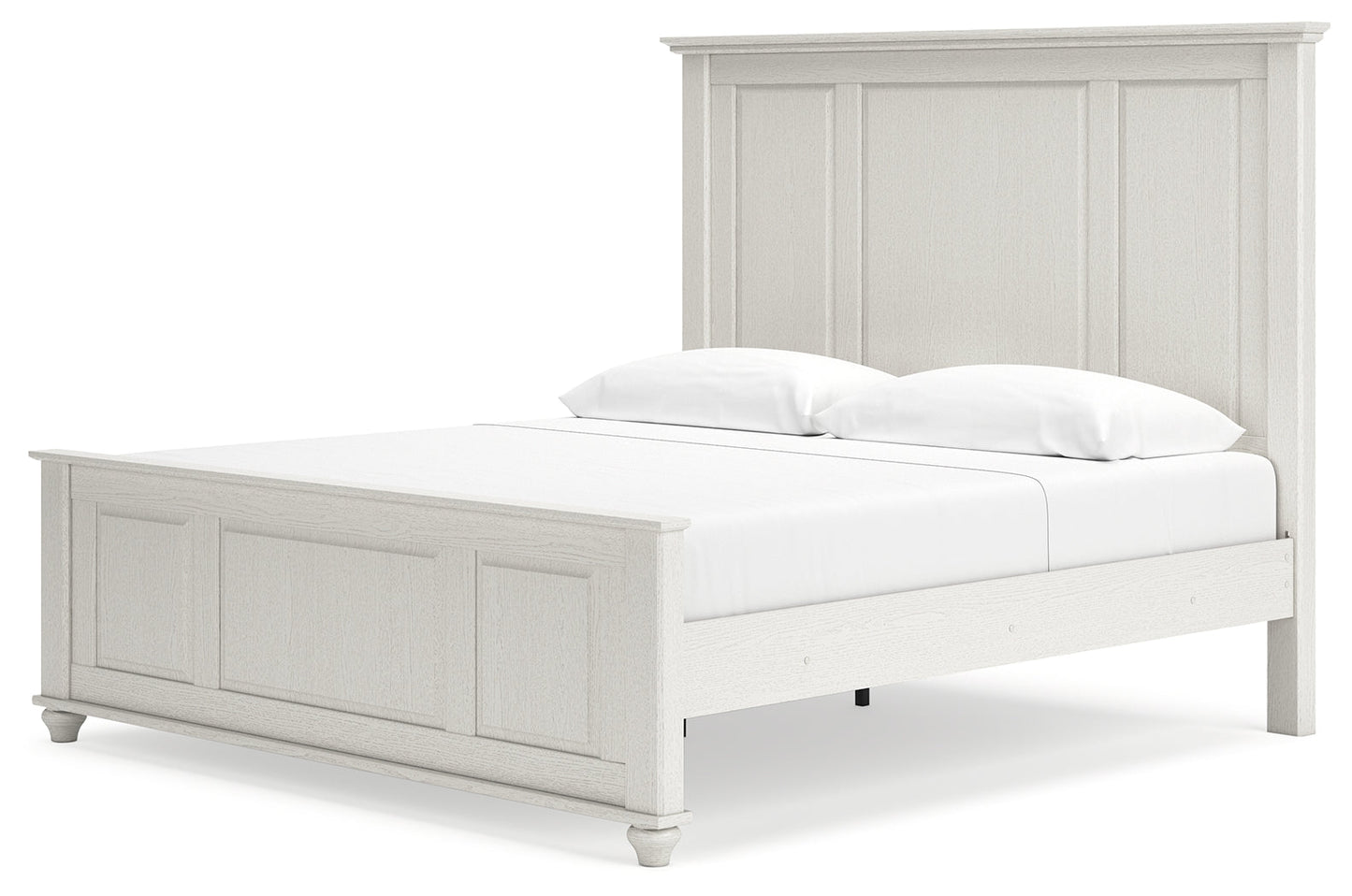 Grantoni White King Panel Bed