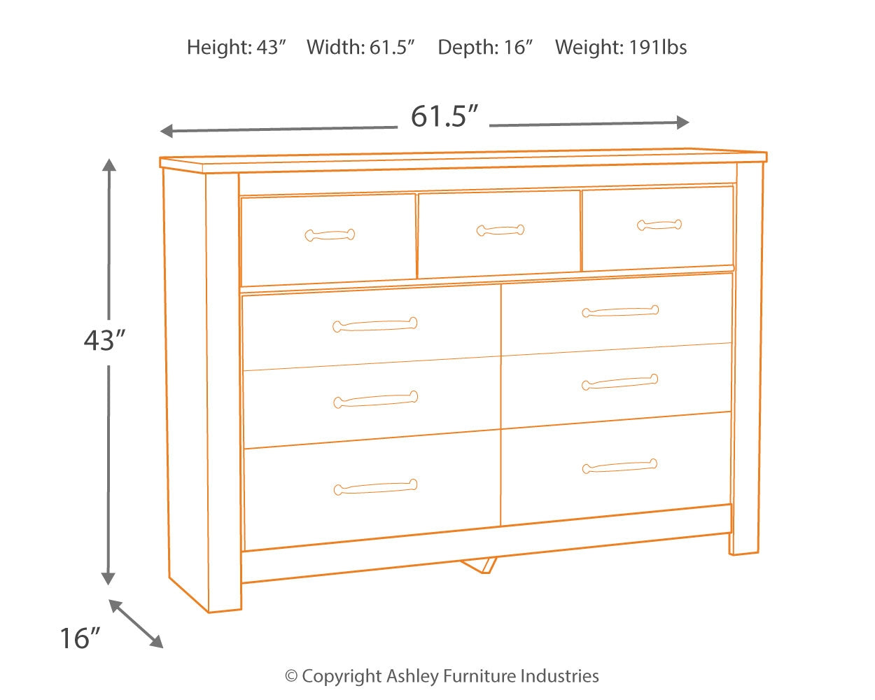 Bellaby Whitewash King Panel Storage Bedroom Set with Dresser, Mirror and Nightstand