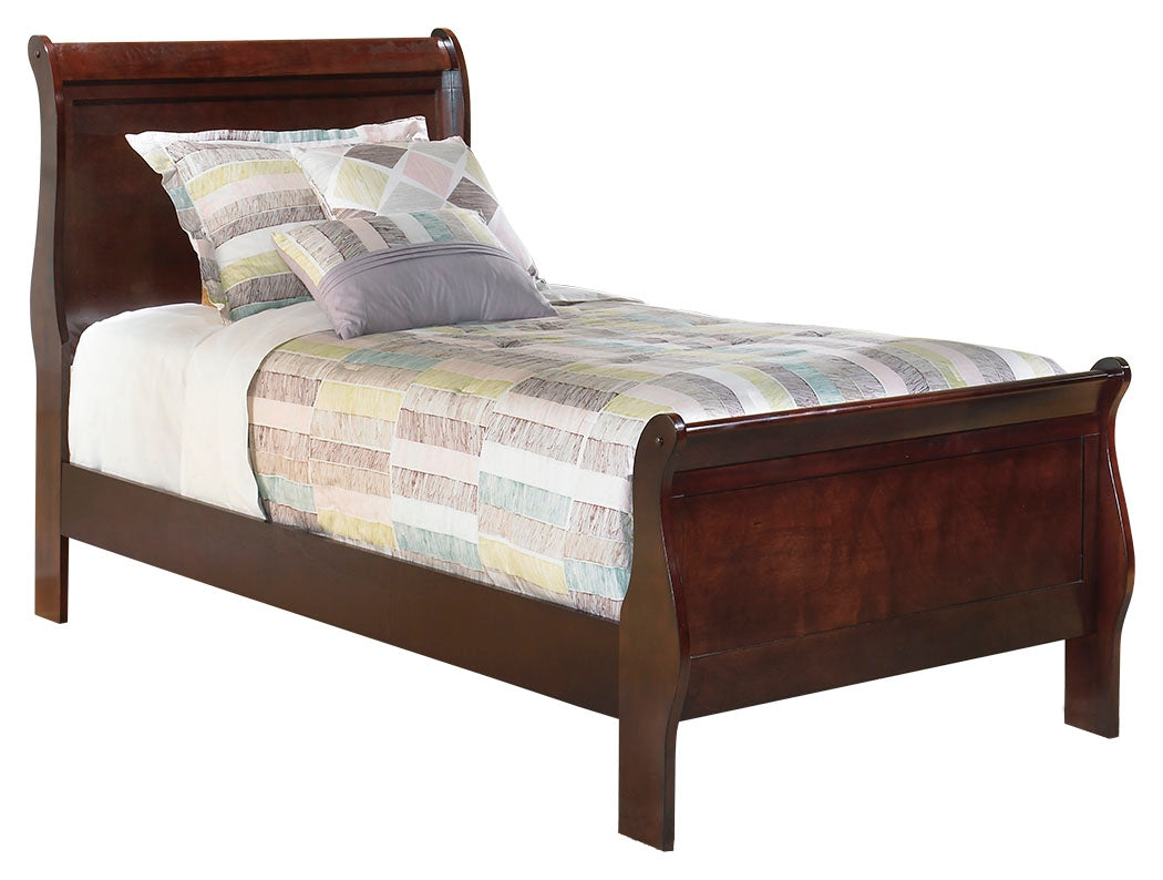 Alisdair Twin Sleigh Bedroom Set with Dresser and Mirror