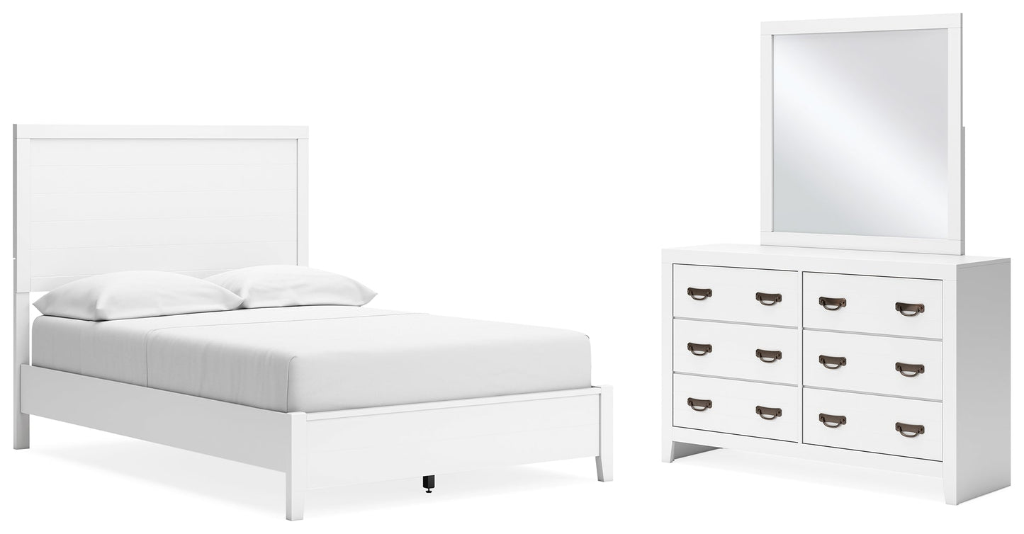 Binterglen Full Panel Bedroom Set with Dresser and Mirror