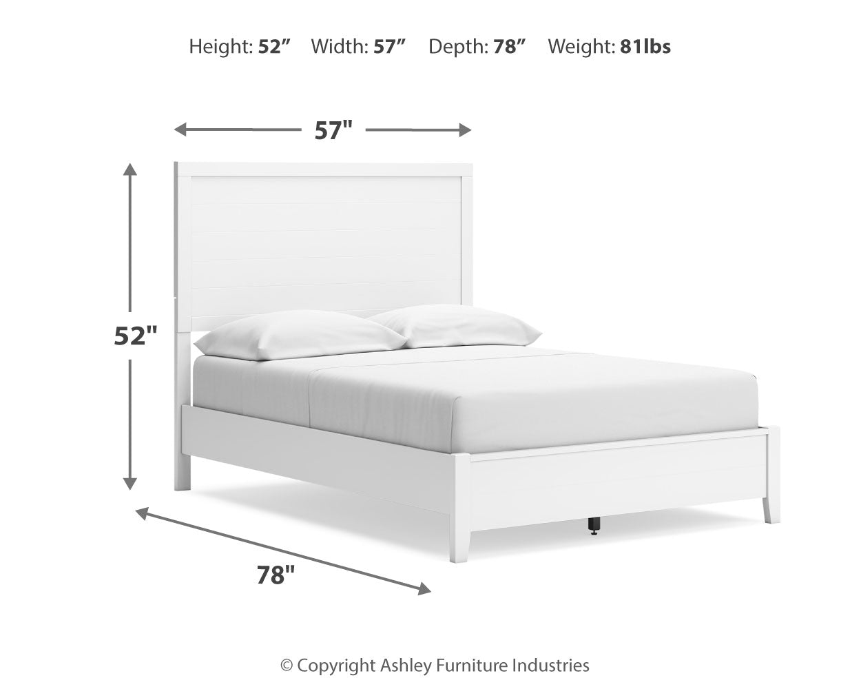 Binterglen Full Panel Bedroom Set with Dresser and Mirror