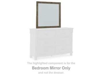 Shamryn Grayish Brown Bedroom Mirror