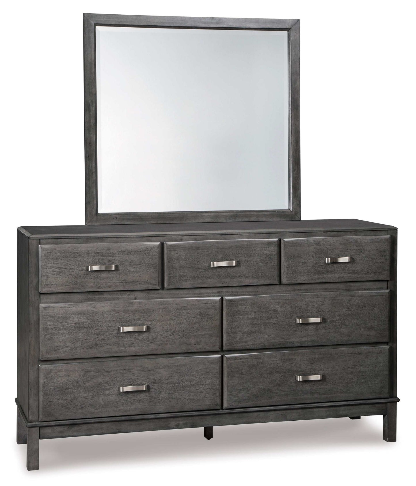 Caitbrook Gray Dresser & Mirror