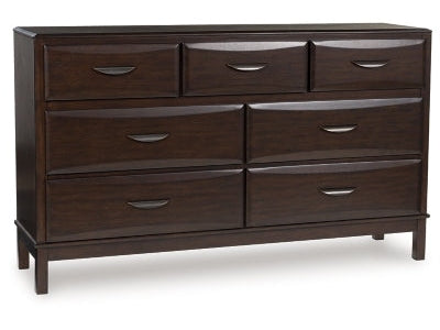 Vanmore Dark Brown Dresser - Ornate Home