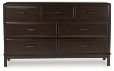 Vanmore Dark Brown Dresser - Ornate Home