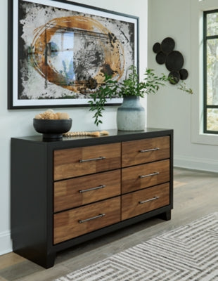 Kraeburn Brown/Black Dresser - Ornate Home
